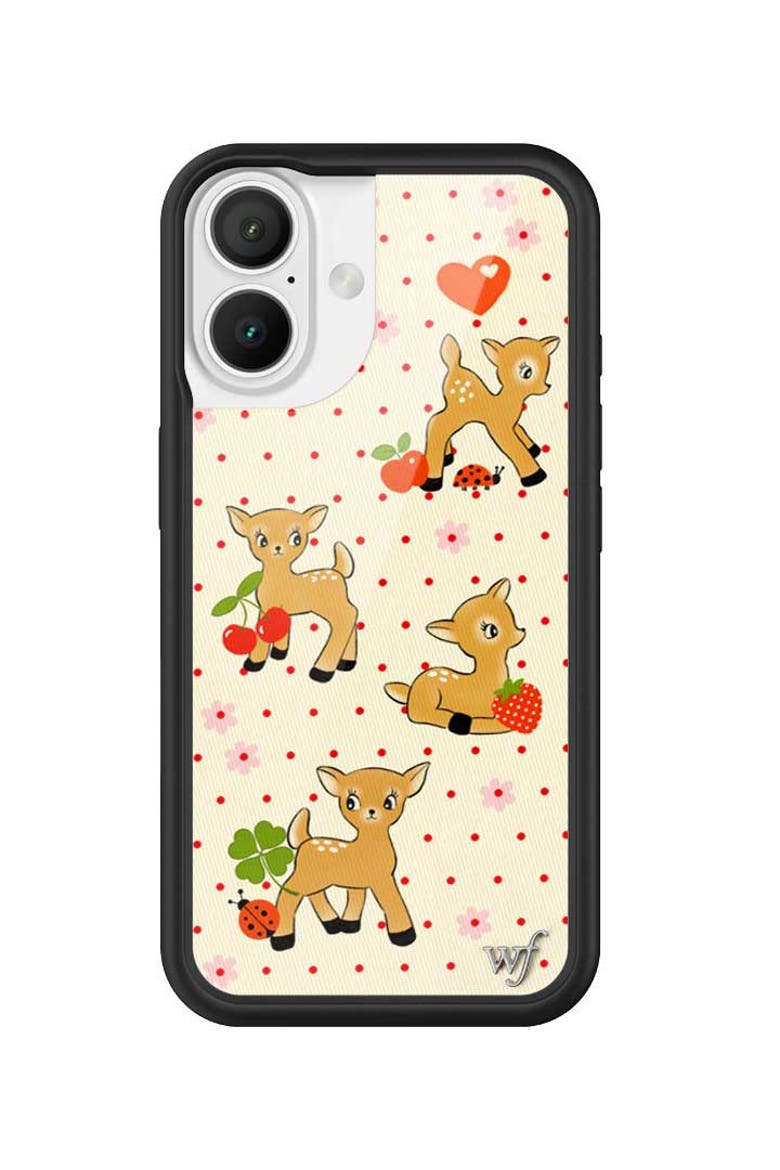 Oh Deer iPhone Case, Alternate, color, Red