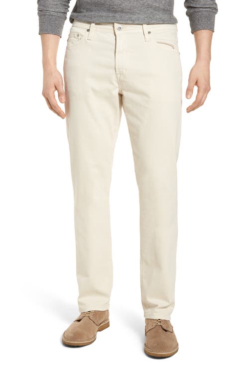 Everett Stretch Sateen Slim Straight Pants