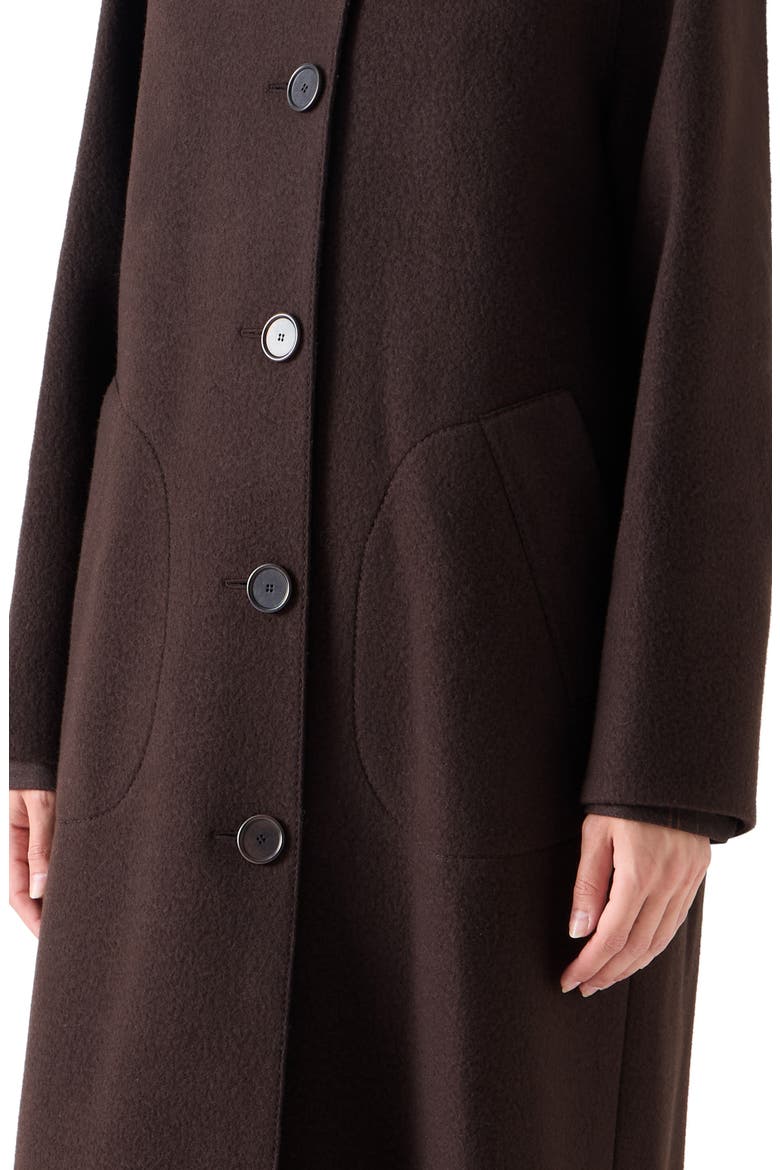 Wool Blend Coat, Alternate, color, ESPRESSO