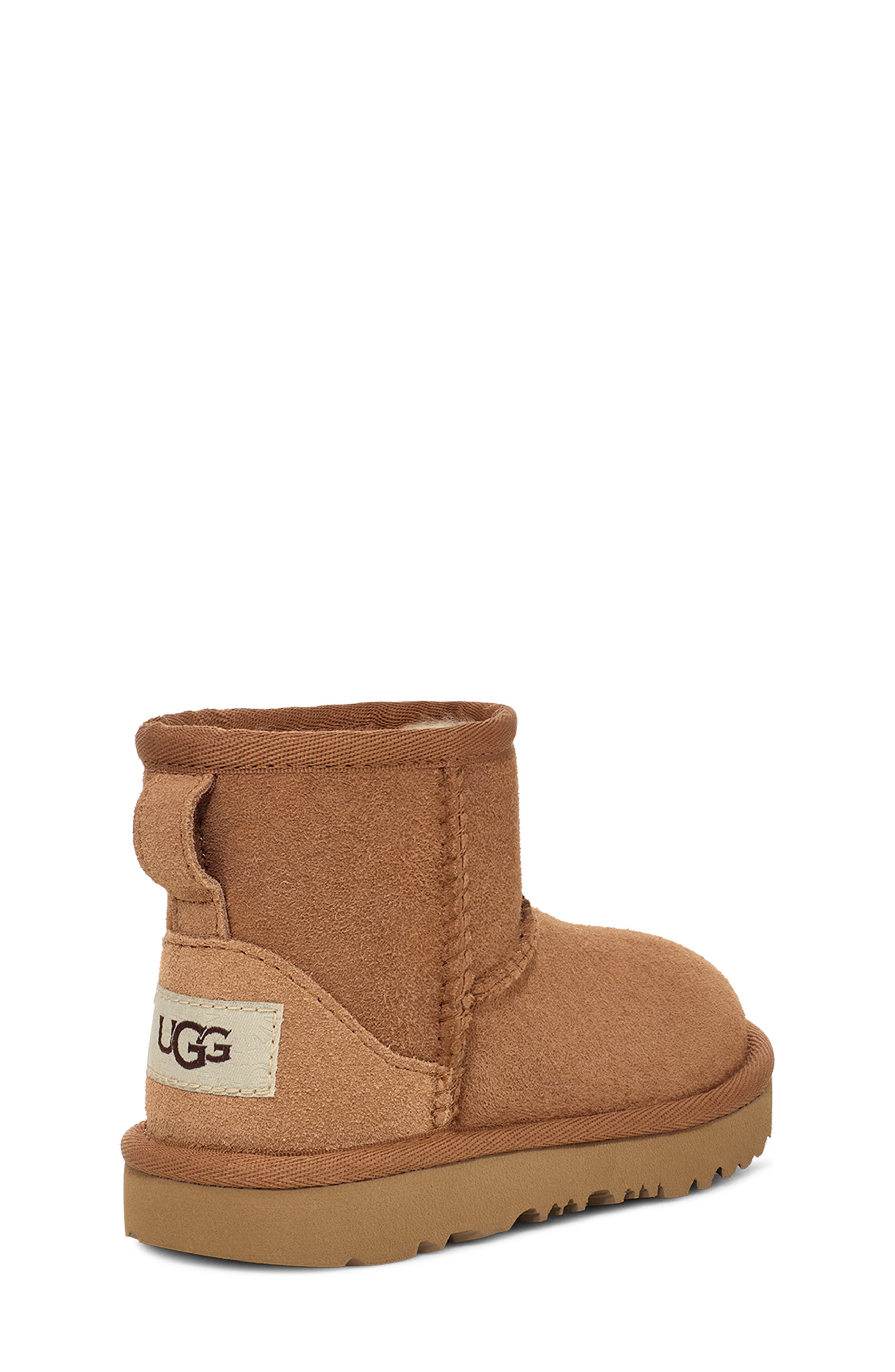 UGG<sup>®</sup> Kids' Classic Mini II Boot, Alternate, color, Chestnut