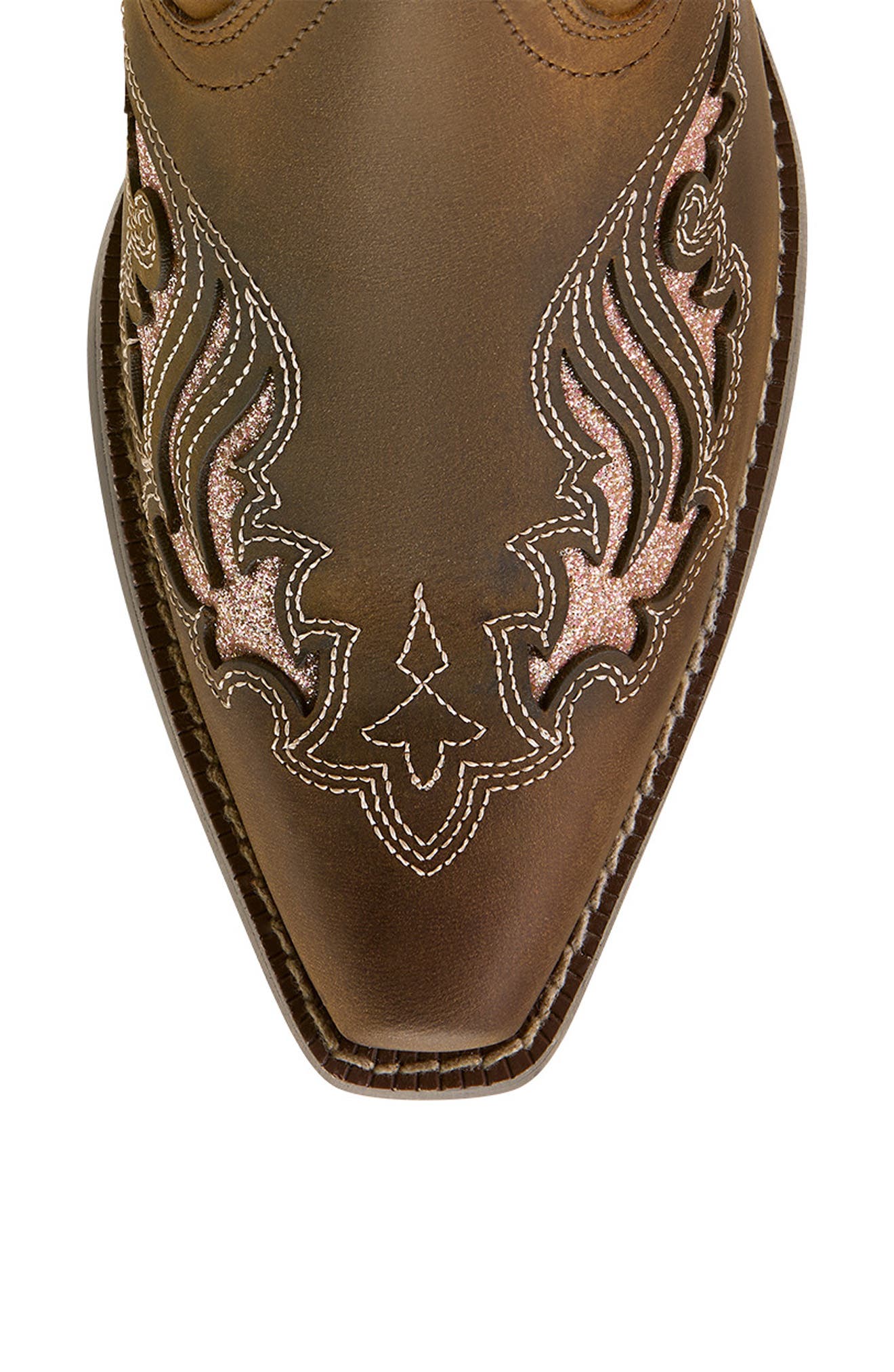 Ariat Kids' Fashion Bliss D Toe Western Boot, Alternate, color, Sassy Brown