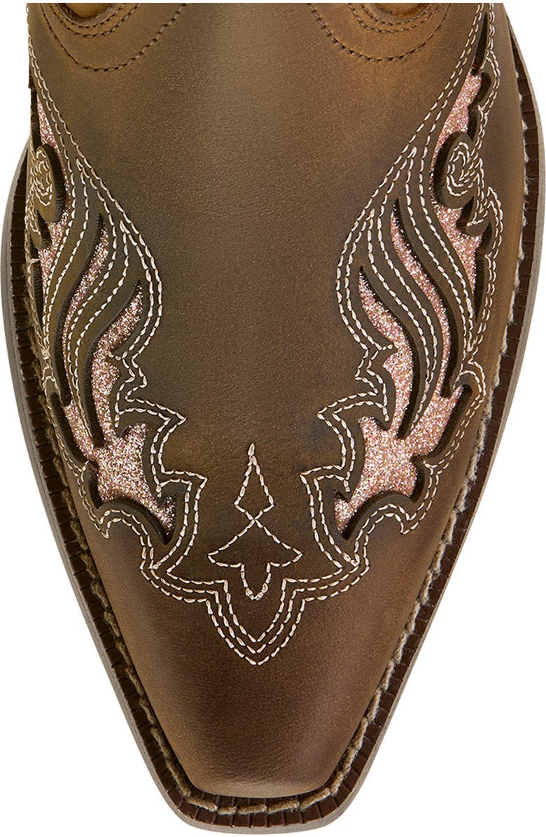 Ariat Kids' Fashion Bliss D Toe Western Boot, Alternate, color, Sassy Brown