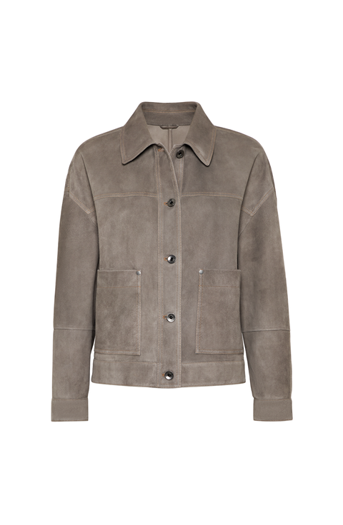 Women's Brunello Cucinelli Leather & Faux Leather Jackets