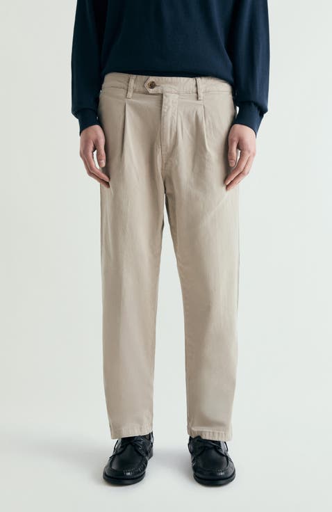 Pleated Chino Pants