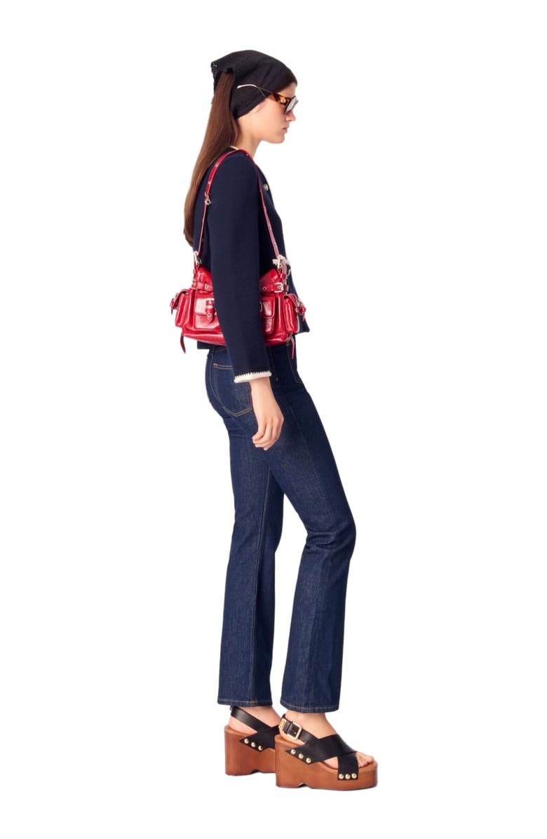 maje Wool-blend cardigan, Alternate, color,