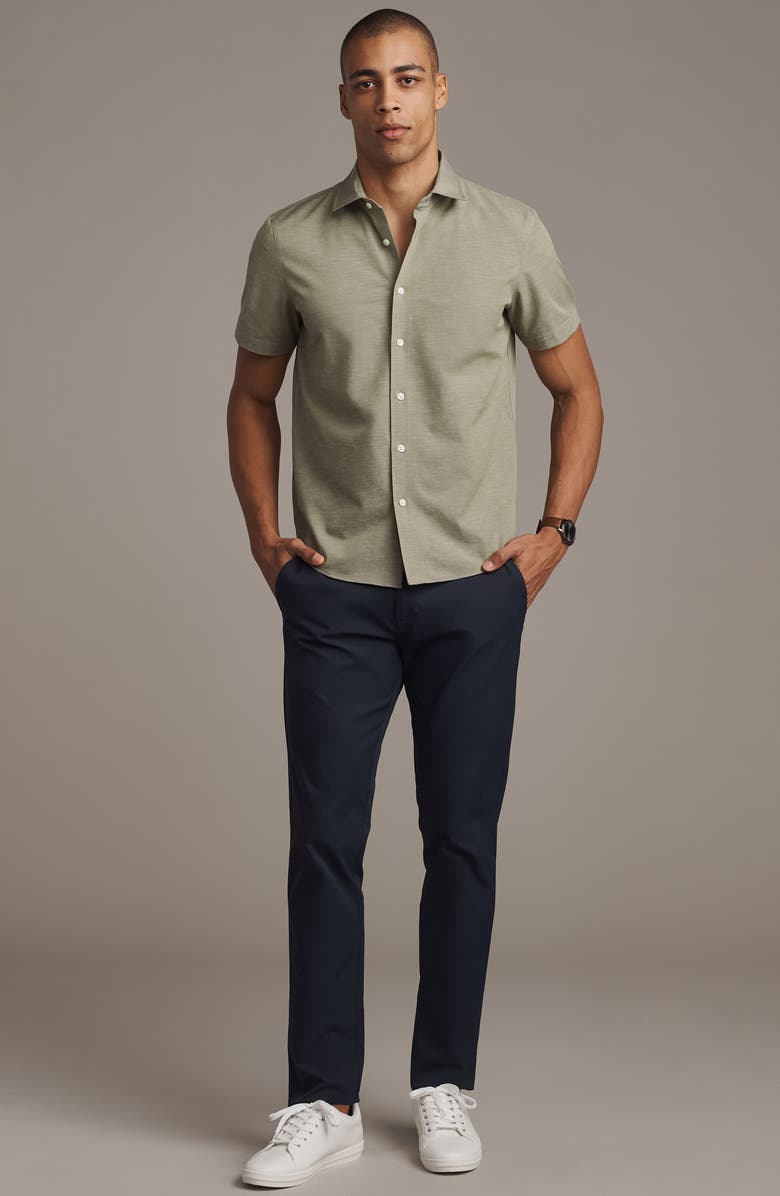 Rhone Brezza Performance Short Sleeve Button-Up Shirt, Alternate, color,