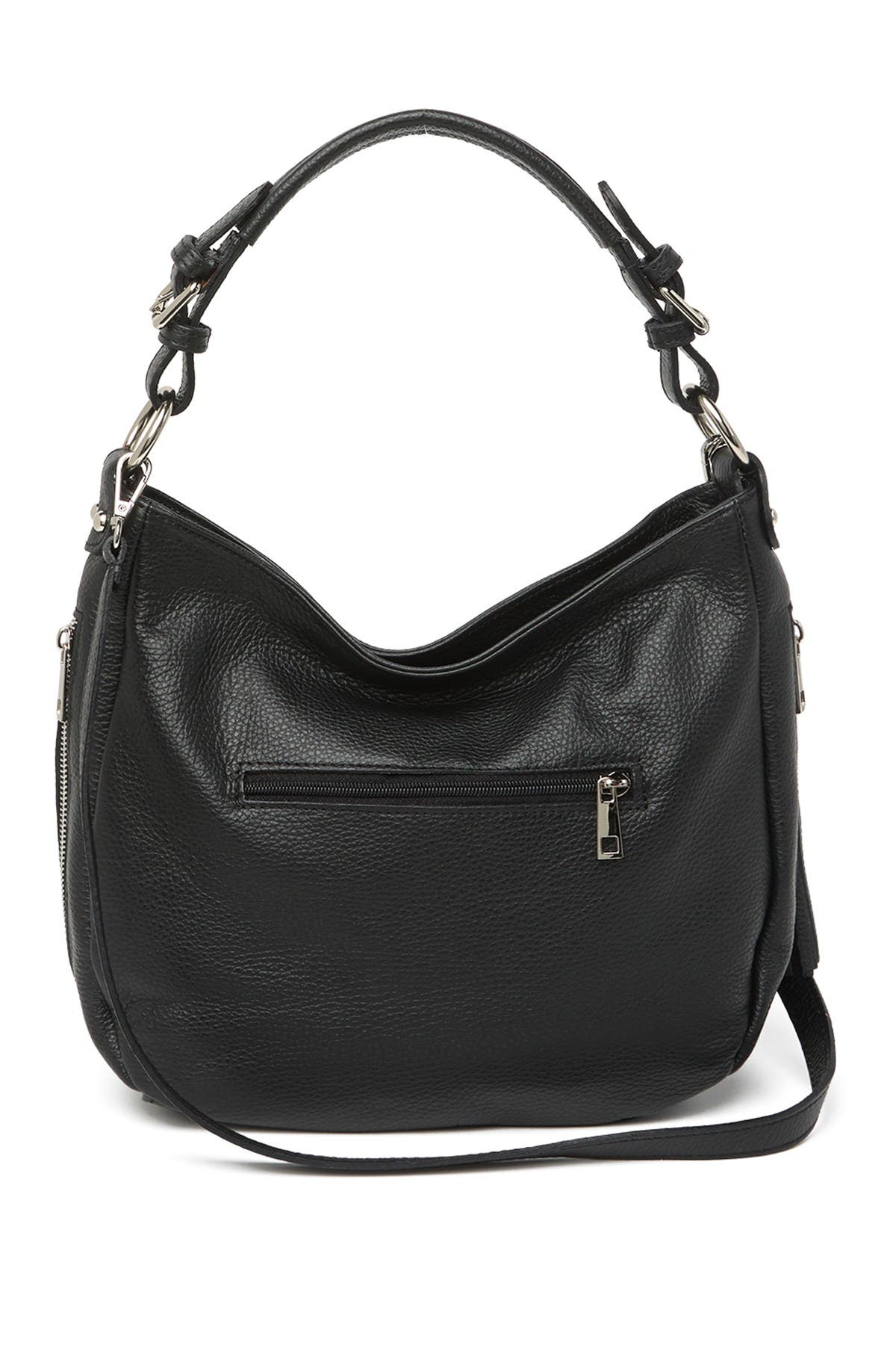 MASSIMO CASTELLO Top Handle Leather Crossbody Bag, Alternate, color, 