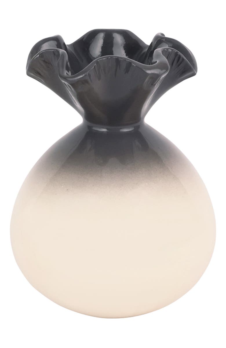 VIETRI Casa Bud Vase, Main, color, Dark Grey
