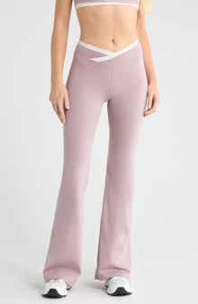 PacSun Contrast Crossover Flare Leggings