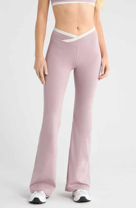 PacSun Contrast Crossover Flare Leggings
