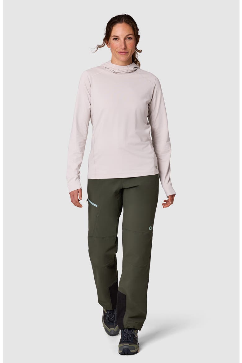 Vigor LT Performance Hoodie, Alternate, color, OYSTER
