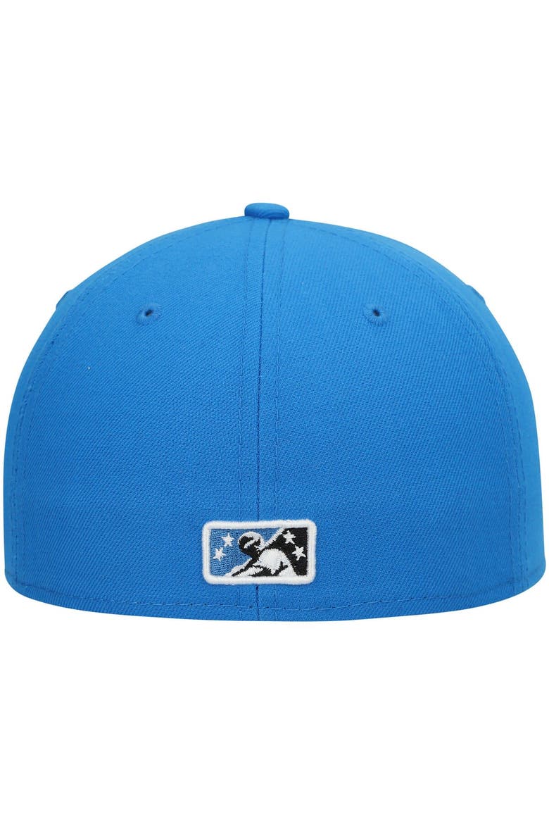 Men's New Era Royal Akron RubberDucks Authentic Collection Team Alternate 59FIFTY Fitted Hat, Alternate, color, Royal