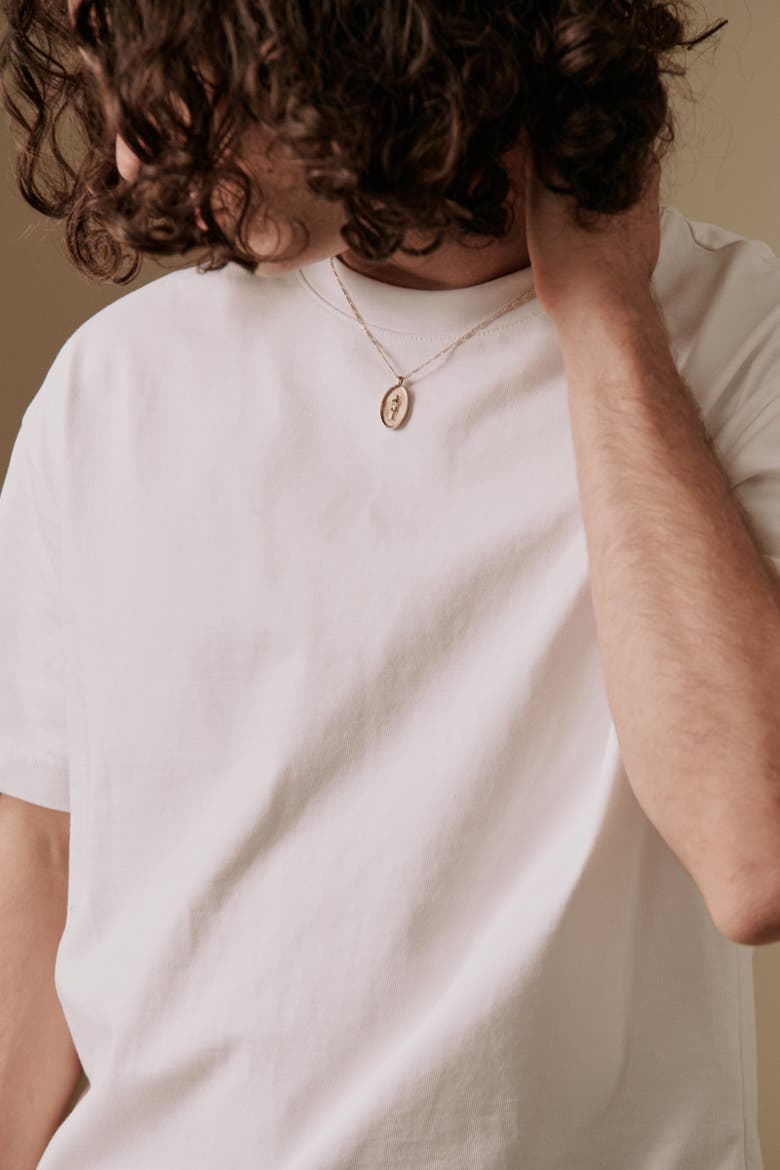 St. Judes Necklace, Alternate, color, 14K Recycled Gold Vermeil
