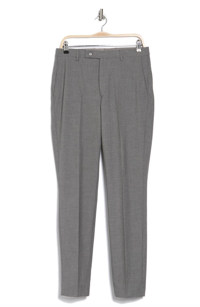 Calvin Klein Slim Fit Flat Front Dress Pants, Alternate, color, 