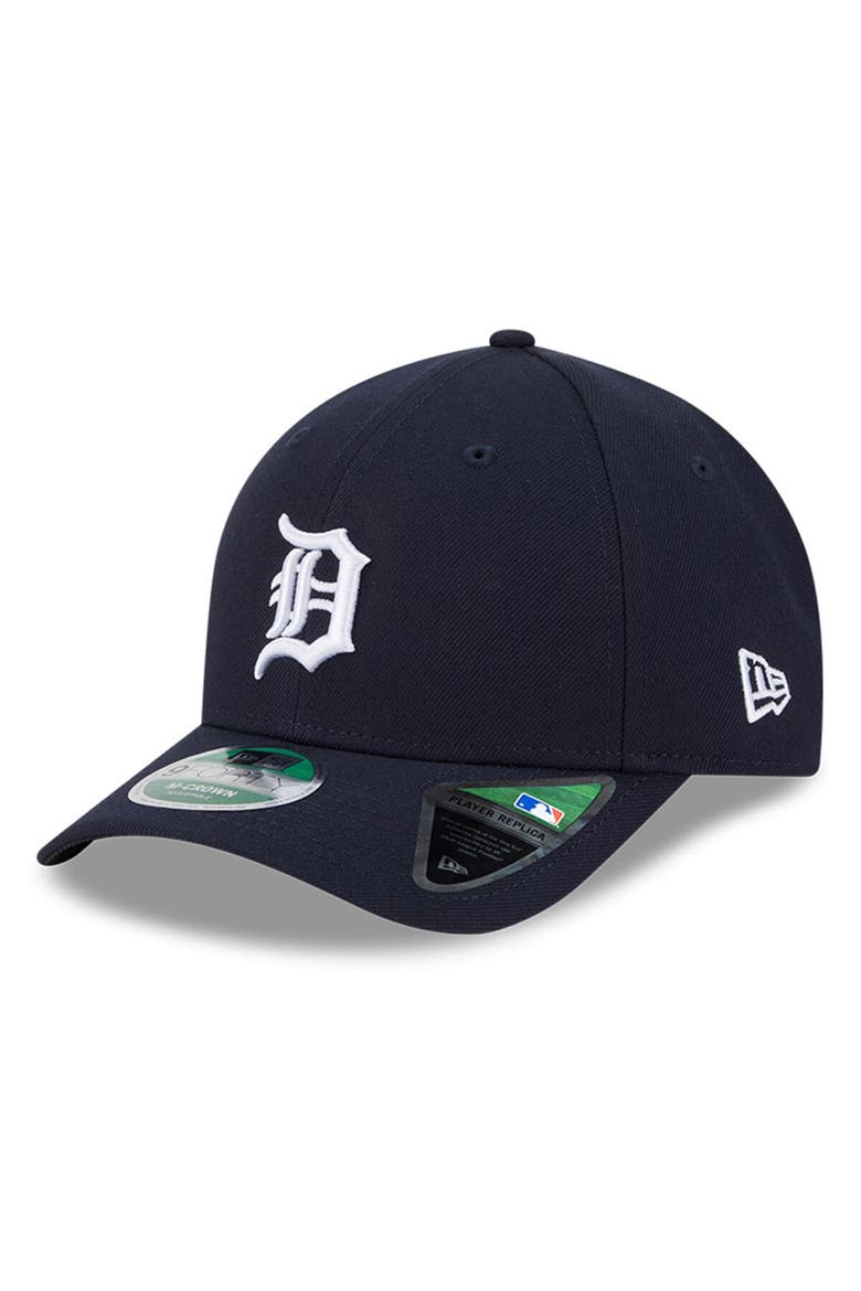Men's New Era  Navy Detroit Tigers Player Replica 9FORTY Adjustable Hat, Main, color, Navy