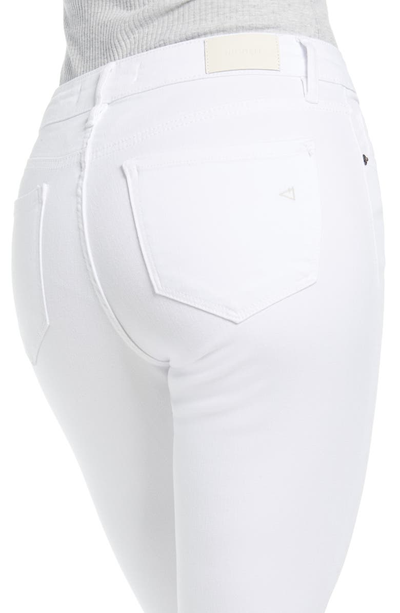 HIDDEN JEANS Clean Fray Hem Skinny Jeans, Alternate, color, 