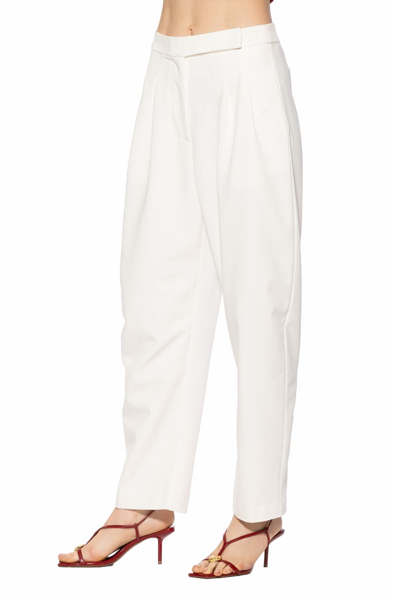 Solene Barrel Leg Pants, Alternate, color, IVORY