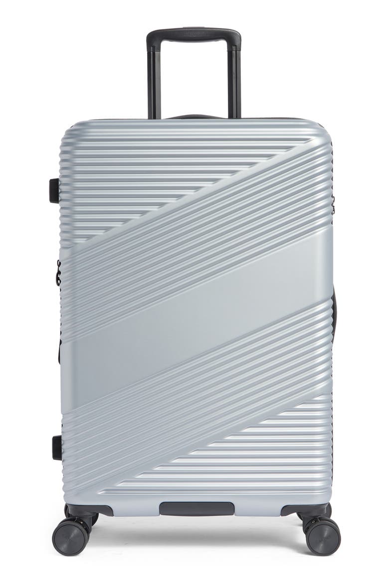 Ravia 24-Inch Hardside Luggage, Main, color, SILVER