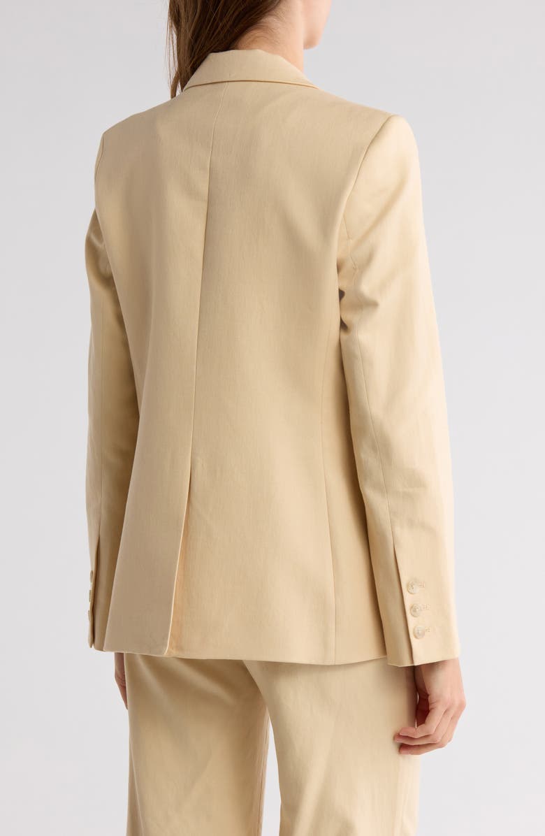TWP Husband Peak Lapel Blazer, Alternate, color, Butter