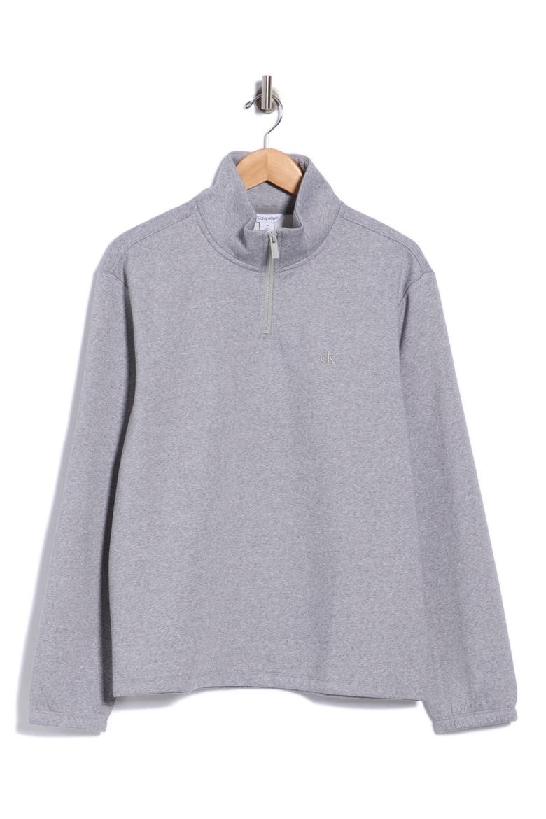 Grindle Fleece Quarter Zip Sweatshirt, Alternate, color, CASTLEROCK