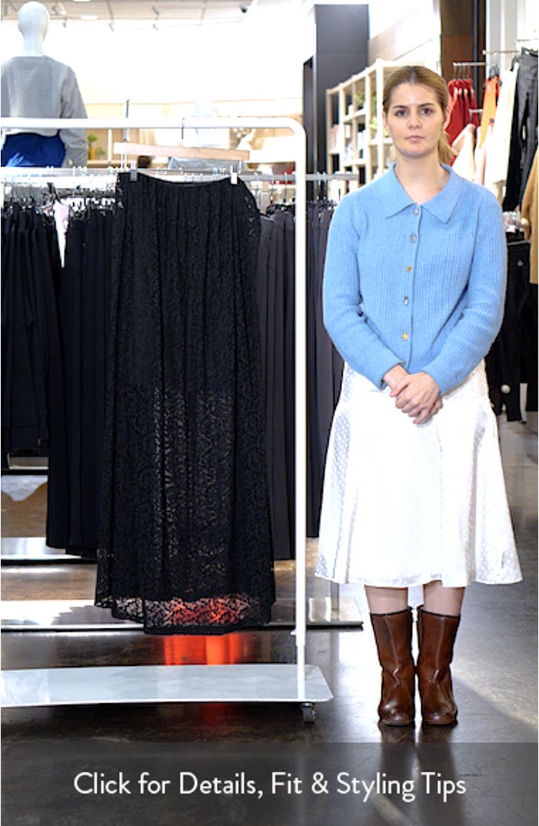 Davina Lace Strapless Maxi Dress, sales video thumbnail