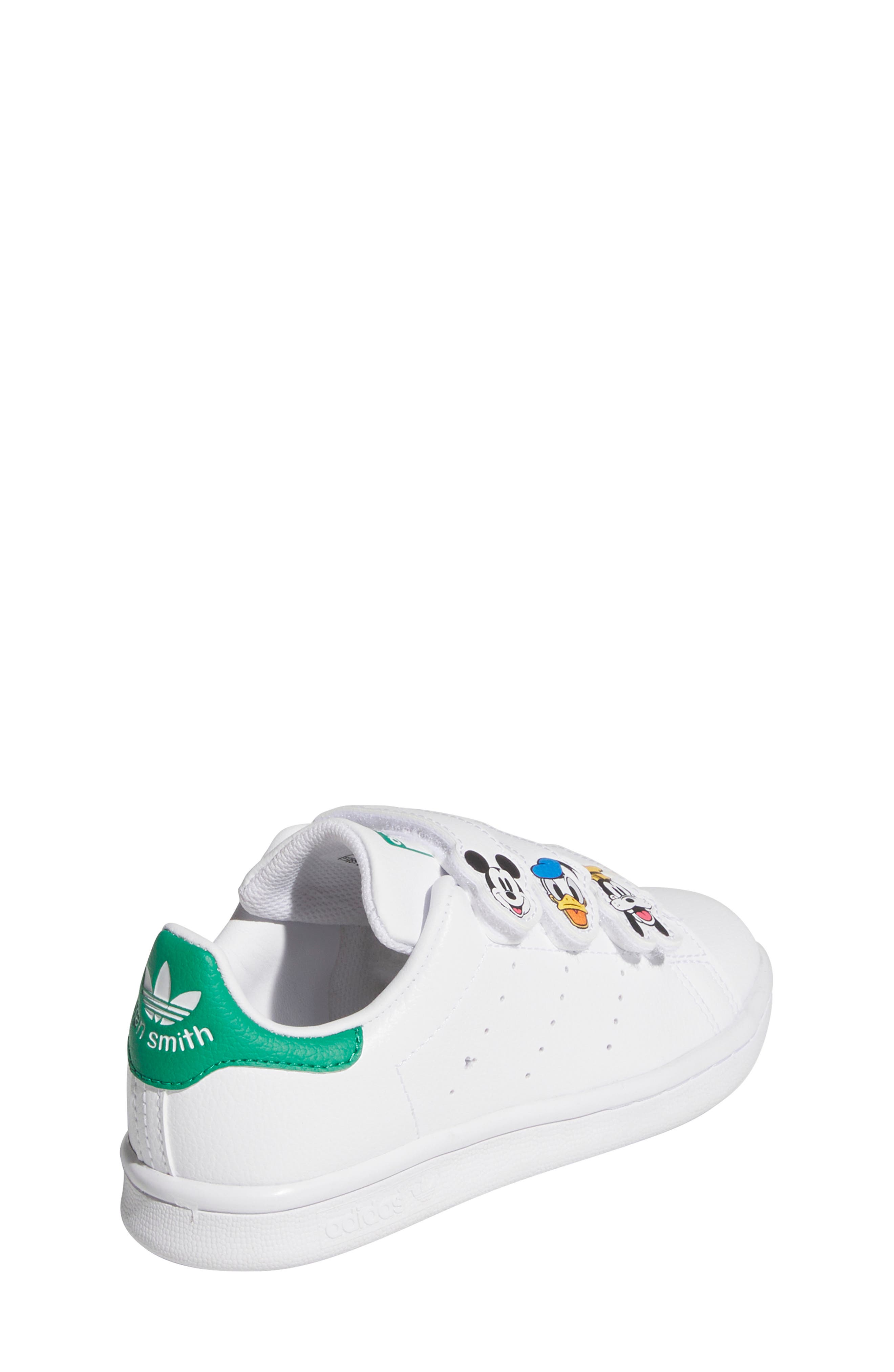 adidas x Disney Kids' Mickey & Friends Stan Smith Sneaker, Alternate, color, 