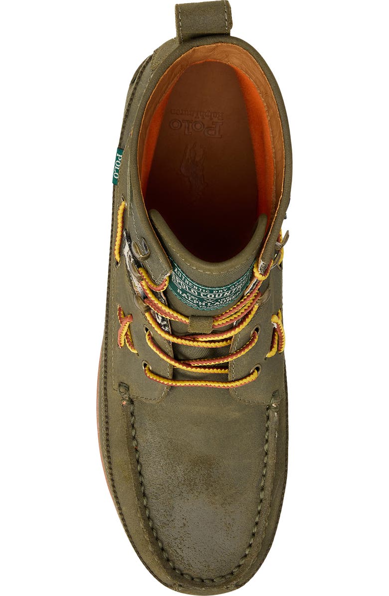 Polo Ralph Lauren Ranger Patch Work Boot, Alternate, color,
