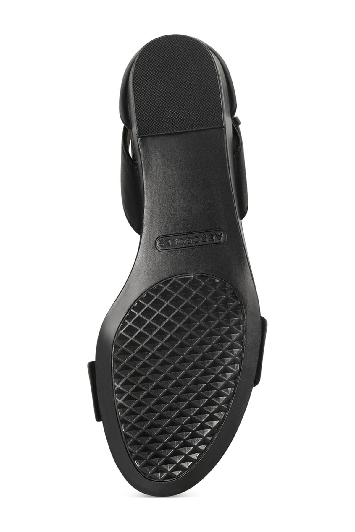 Aerosoles Willowbrook Ankle Strap Wedge Sandal - Wide Width Available, Alternate, color, 