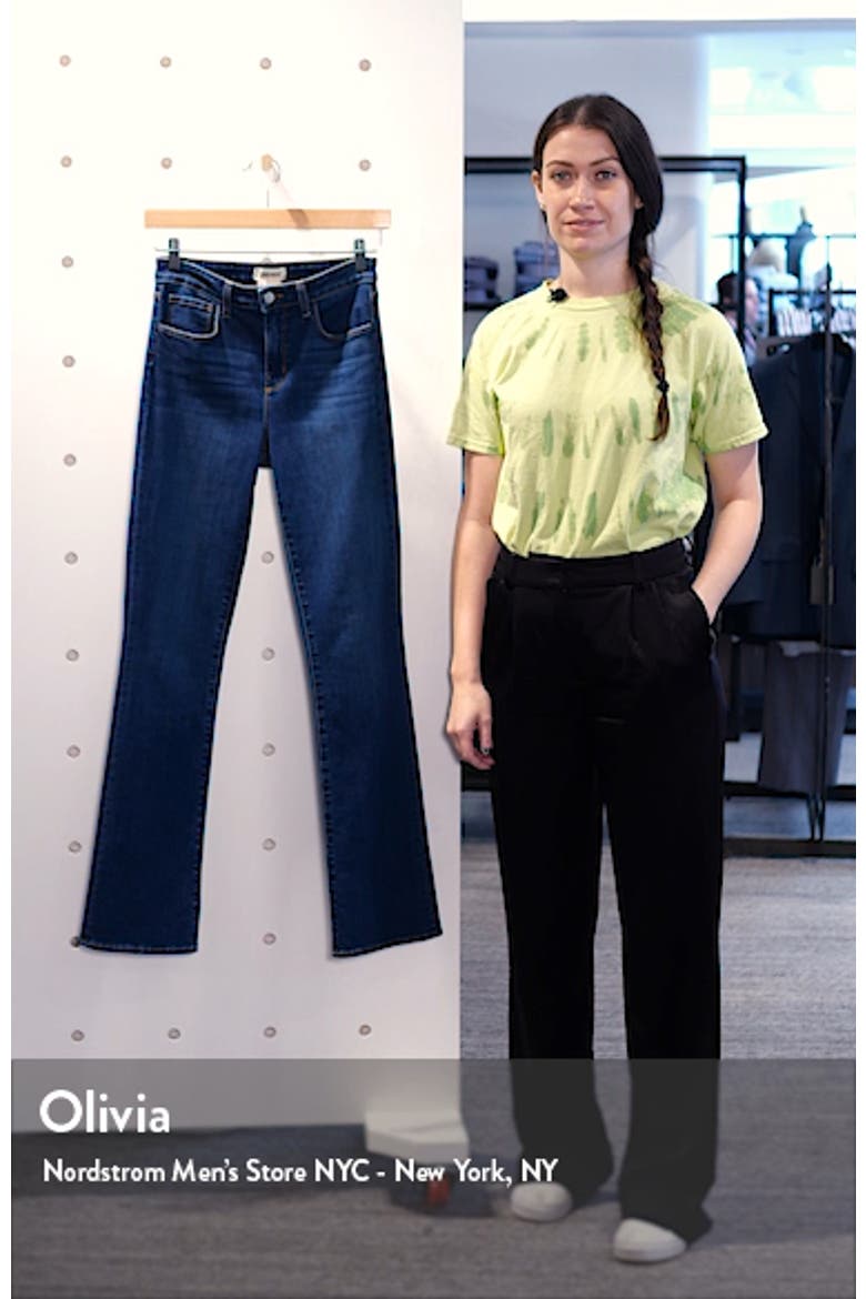 Oriana Straight Leg Jeans video