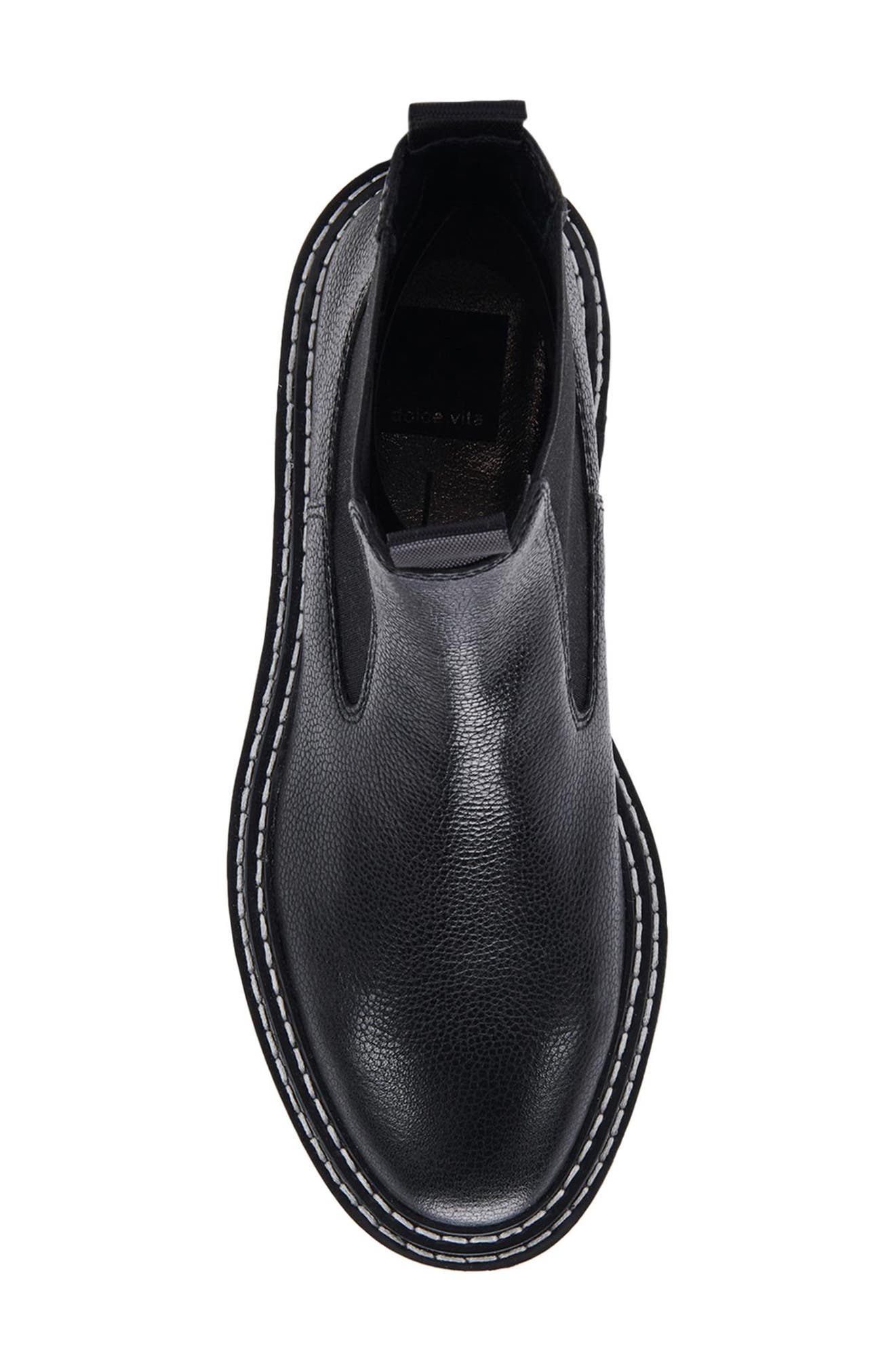 Dolce Vita Moana H2O Waterproof Lug Sole Chelsea Boot, Alternate, color, 