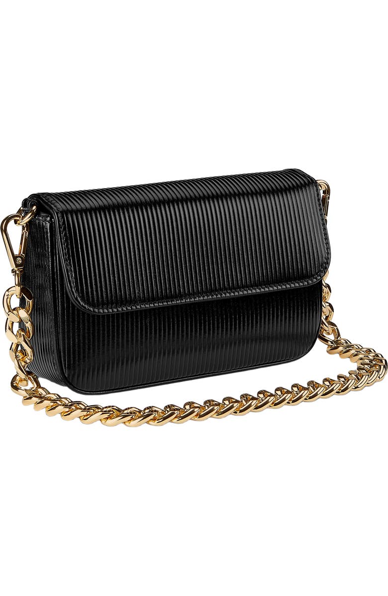 GiGi New York TWIGGY SHOULDER BAG, Alternate, color, Black