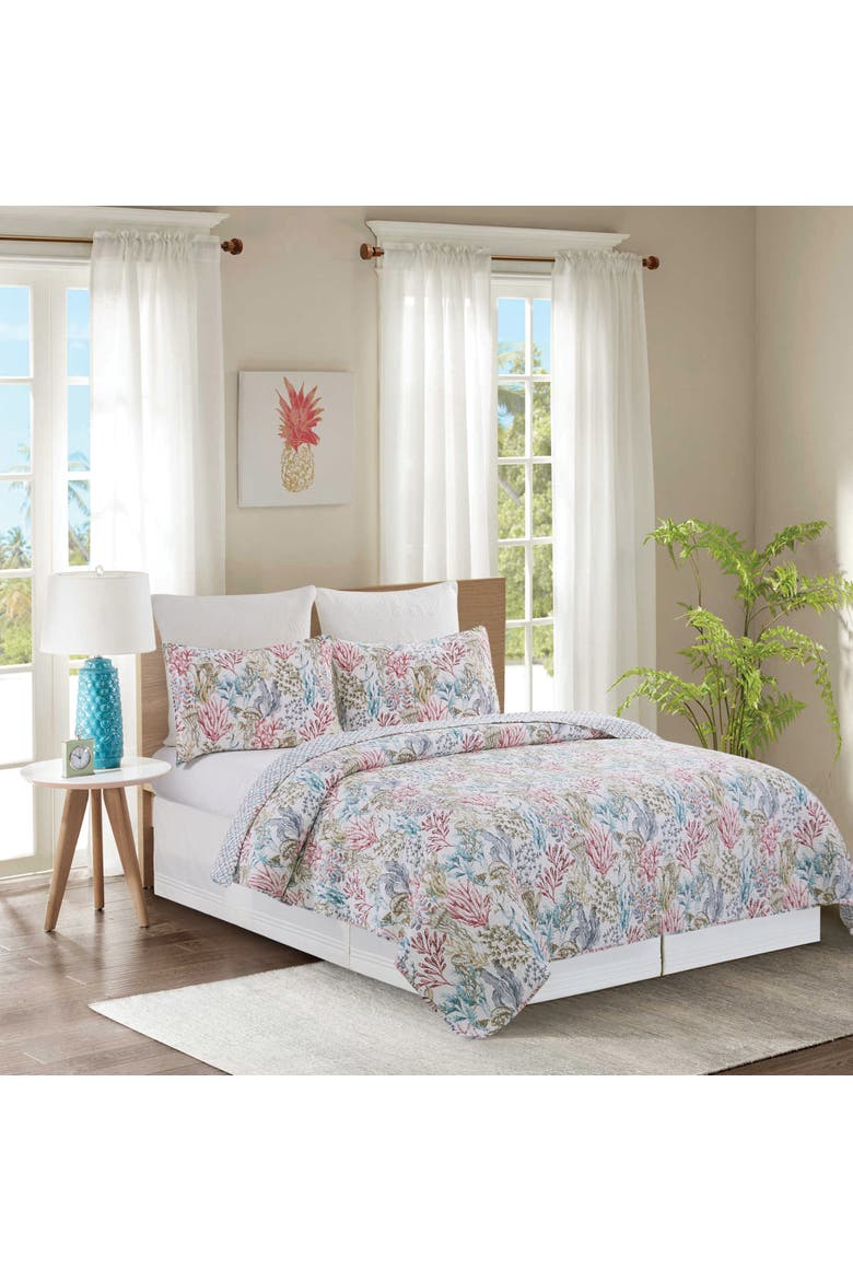 Delphina Reef Standard Sham, Alternate, color, Pink