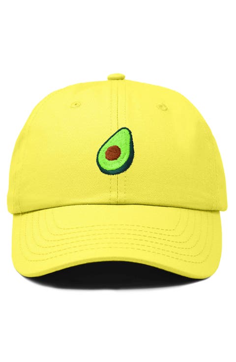 Avocado Embroidered Food Hat