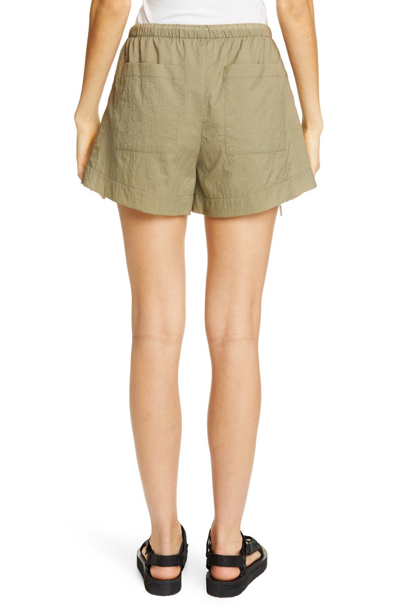 Ganni Ripstop Shorts, Alternate, color,