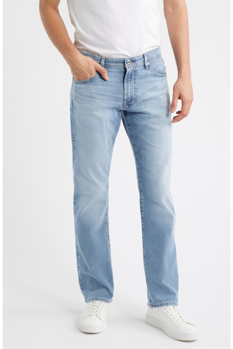 Protégé Straight Leg Jeans, Main, color, SALTILLO