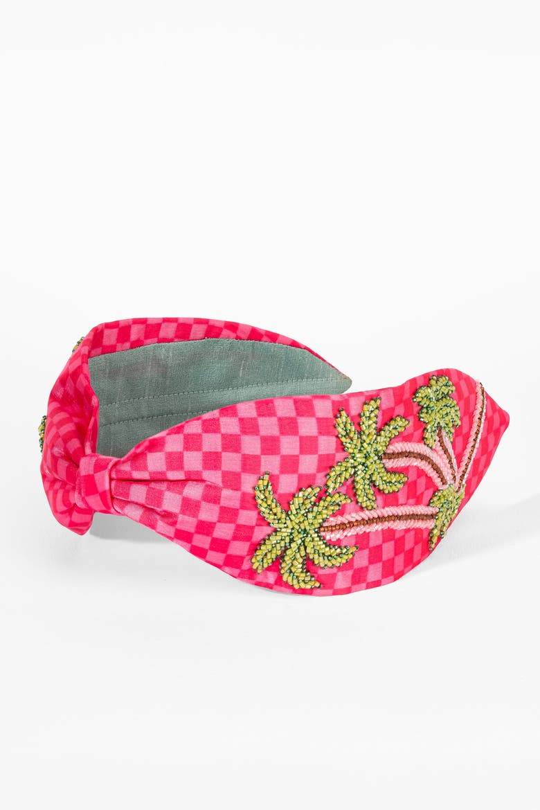 Island Dream Knotted Headband, Alternate, color, Pink