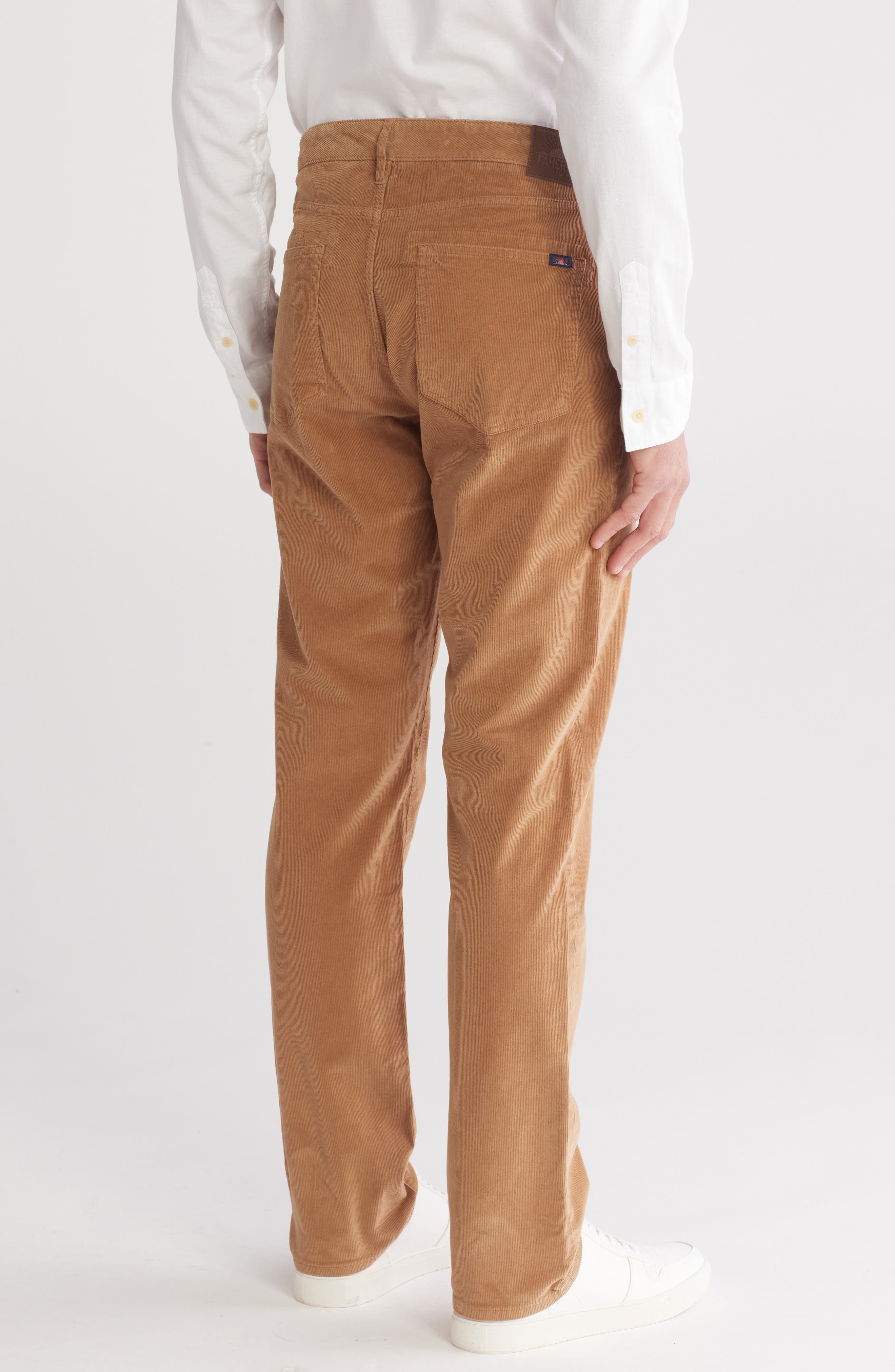 Straight Leg Stretch Corduroy Pants - image 2