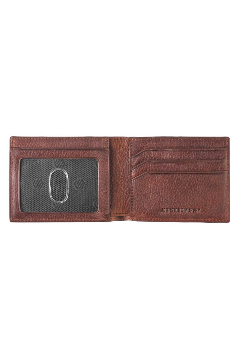 Kingston Leather Bifold Wallet, Alternate, color, MAHOGANY