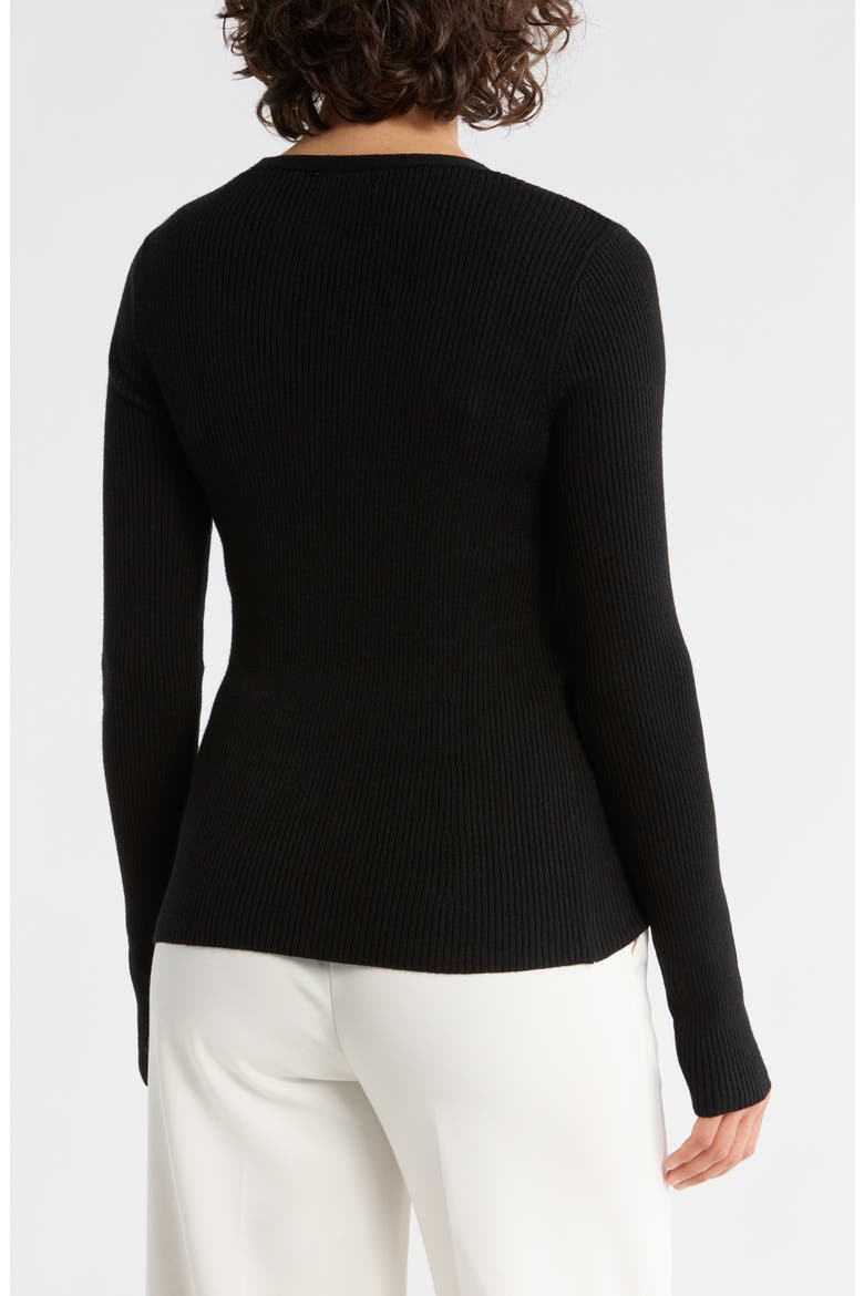 V-Neck Cardigan V-Neck Cardigan, Alternate, color, BLACK