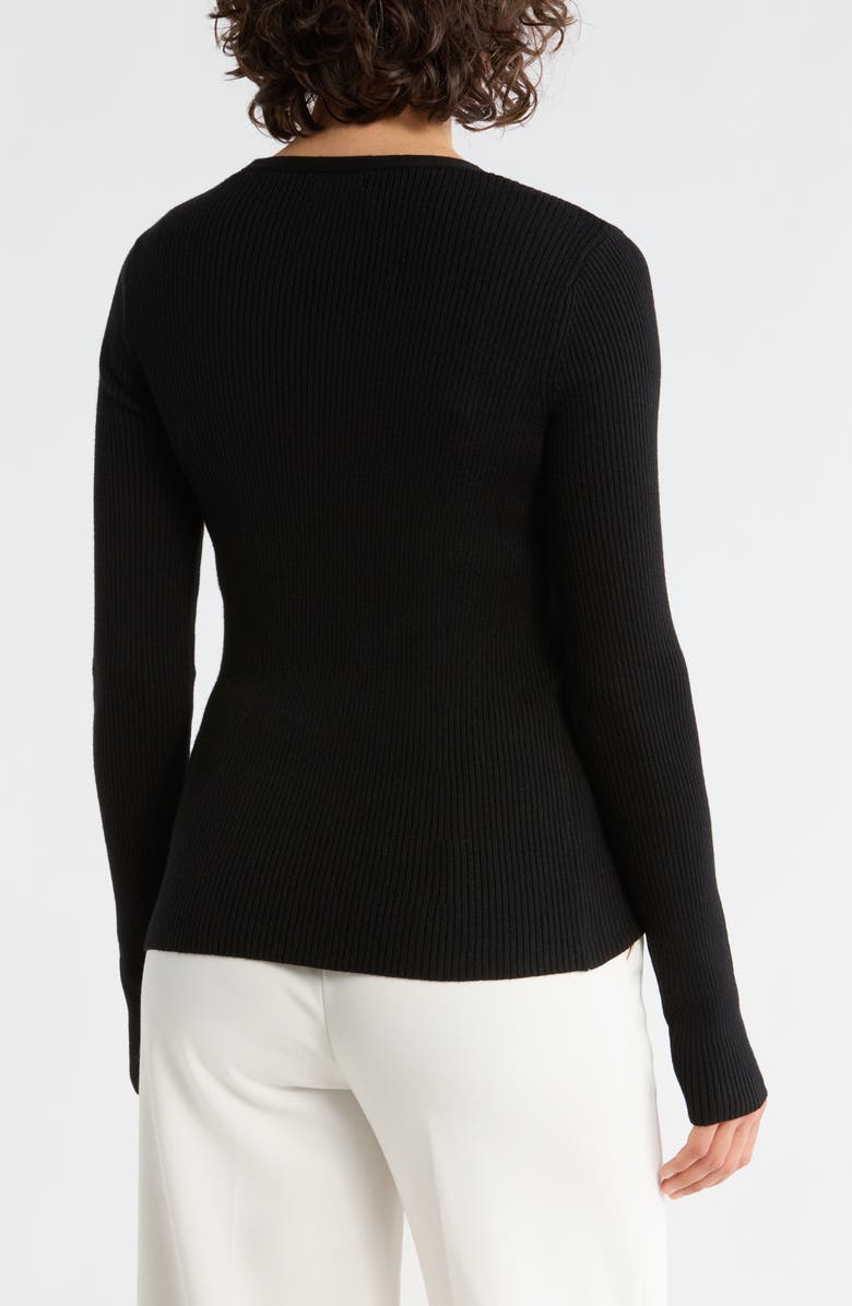 MAX STUDIO V-Neck Cardigan V-Neck Cardigan, Alternate, color, Black