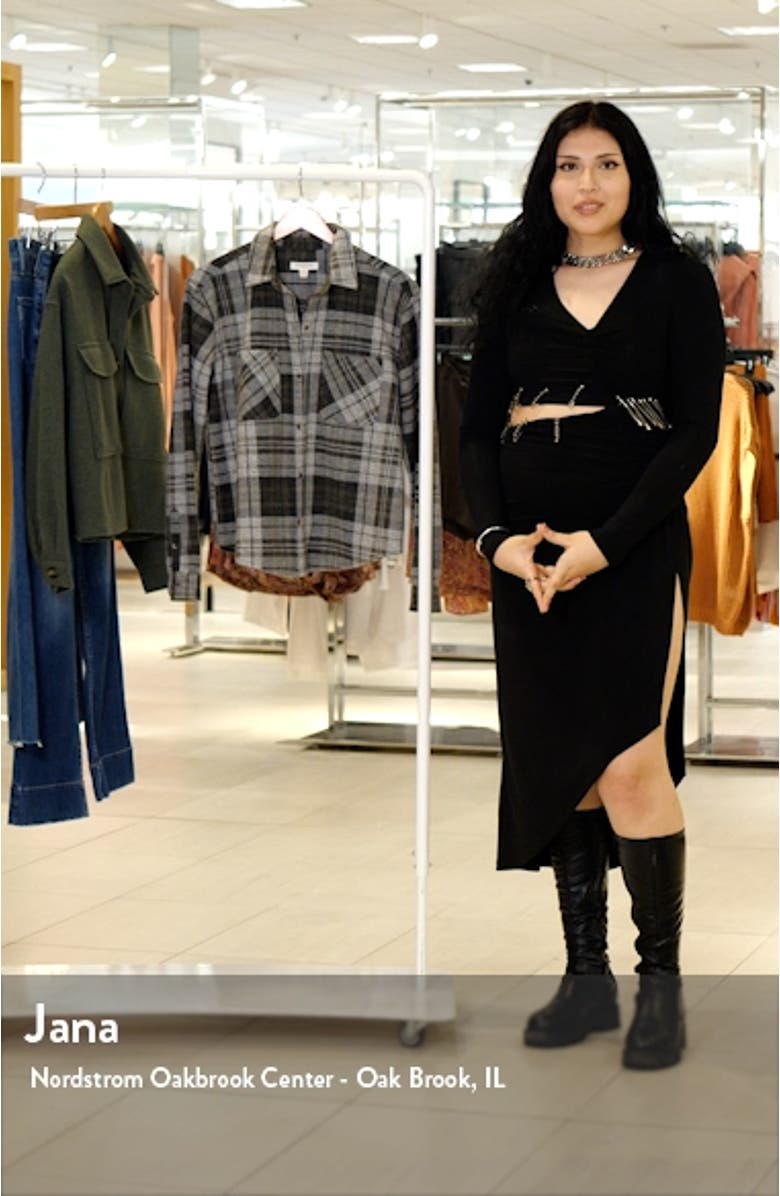 Plaid Shirt Jacket, sales video thumbnail