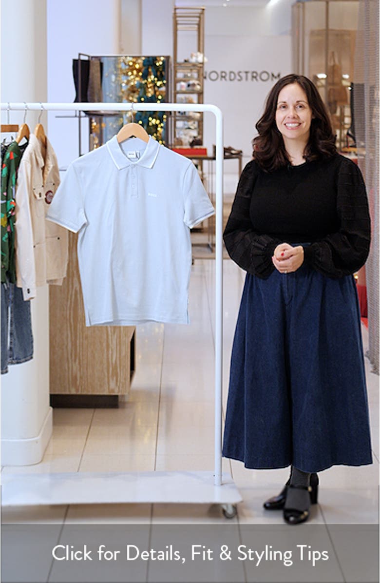 Kids' Tipped Stretch Cotton Piqué Polo, sales video thumbnail