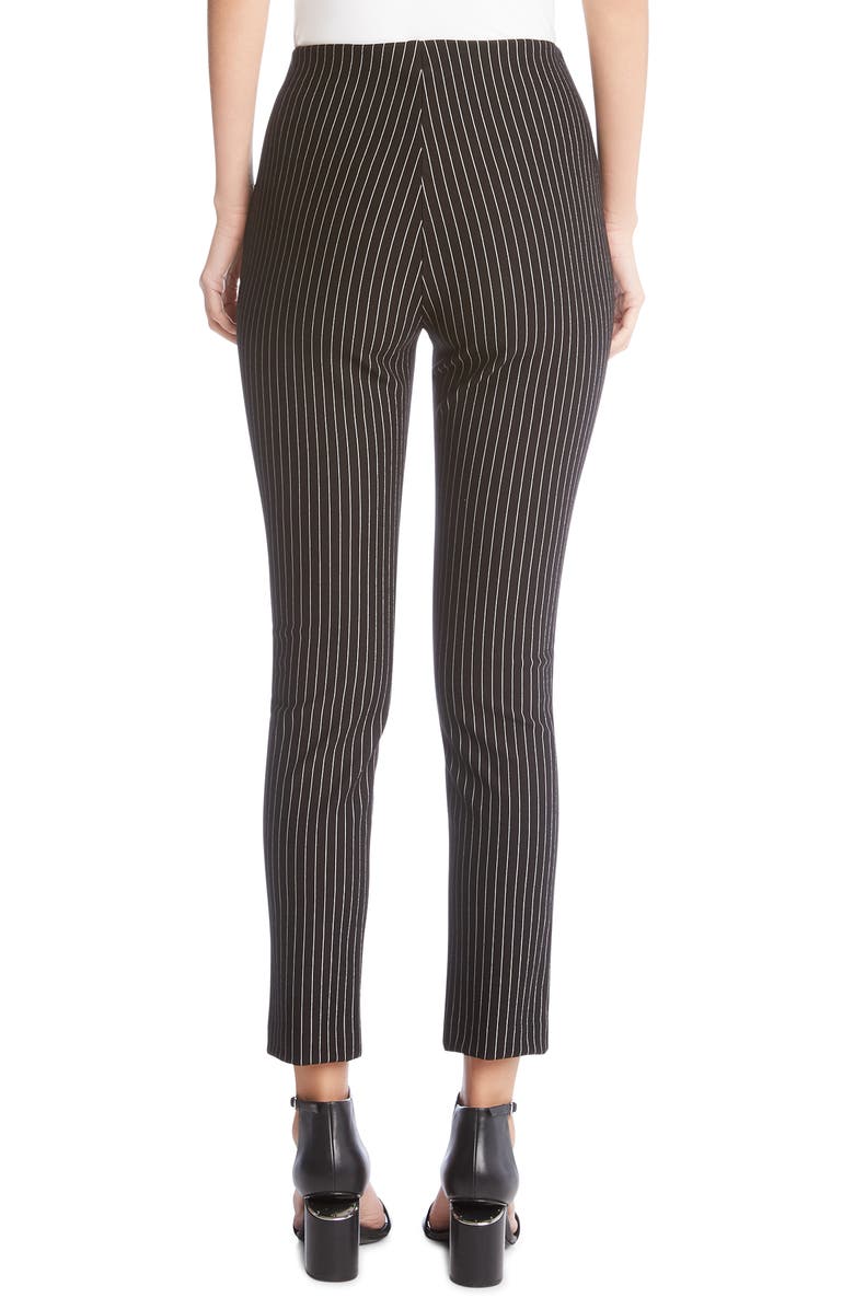 Karen Kane Piper Stripe Ankle Skinny Pants, Alternate, color,