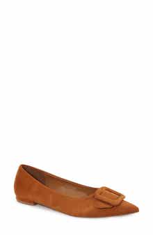 Rhianna Pointed Toe Flat Women)