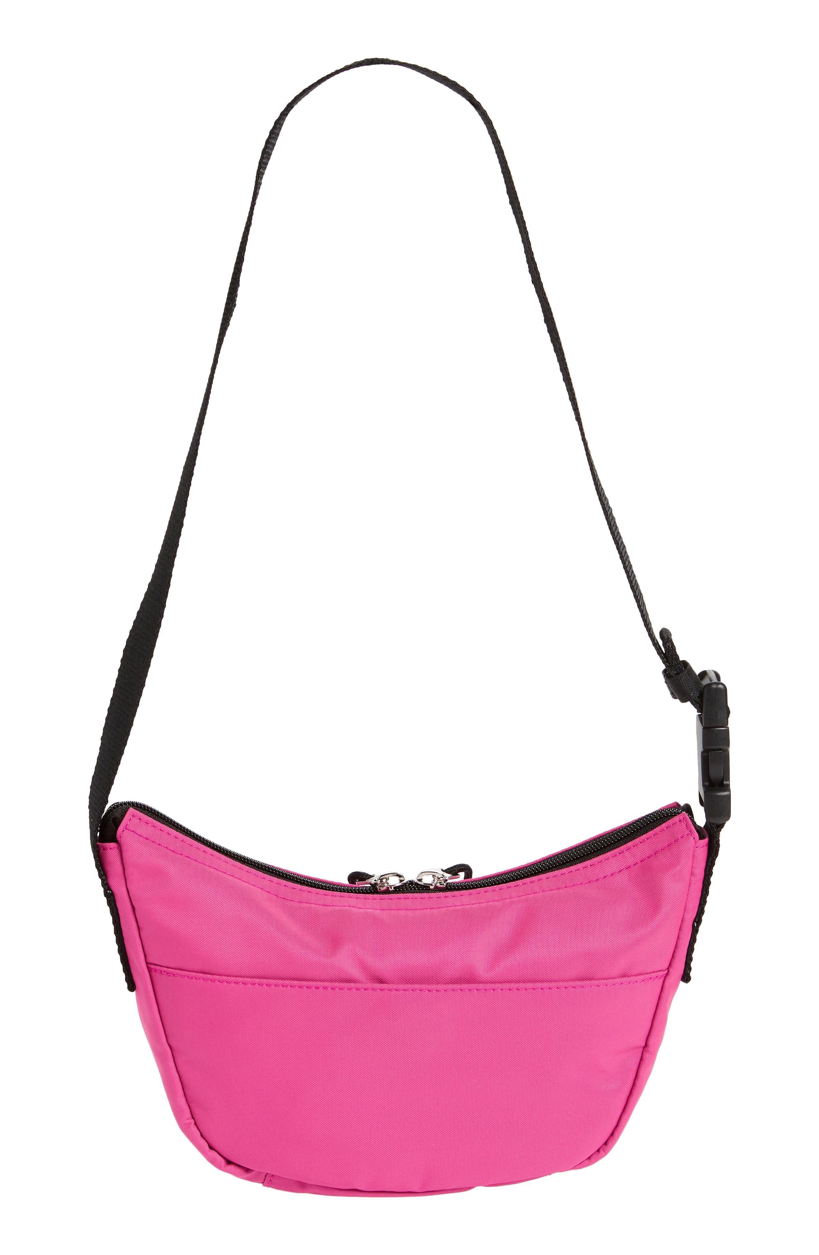 Balenciaga Small Wheel Logo Shoulder Bag, Alternate, color, 