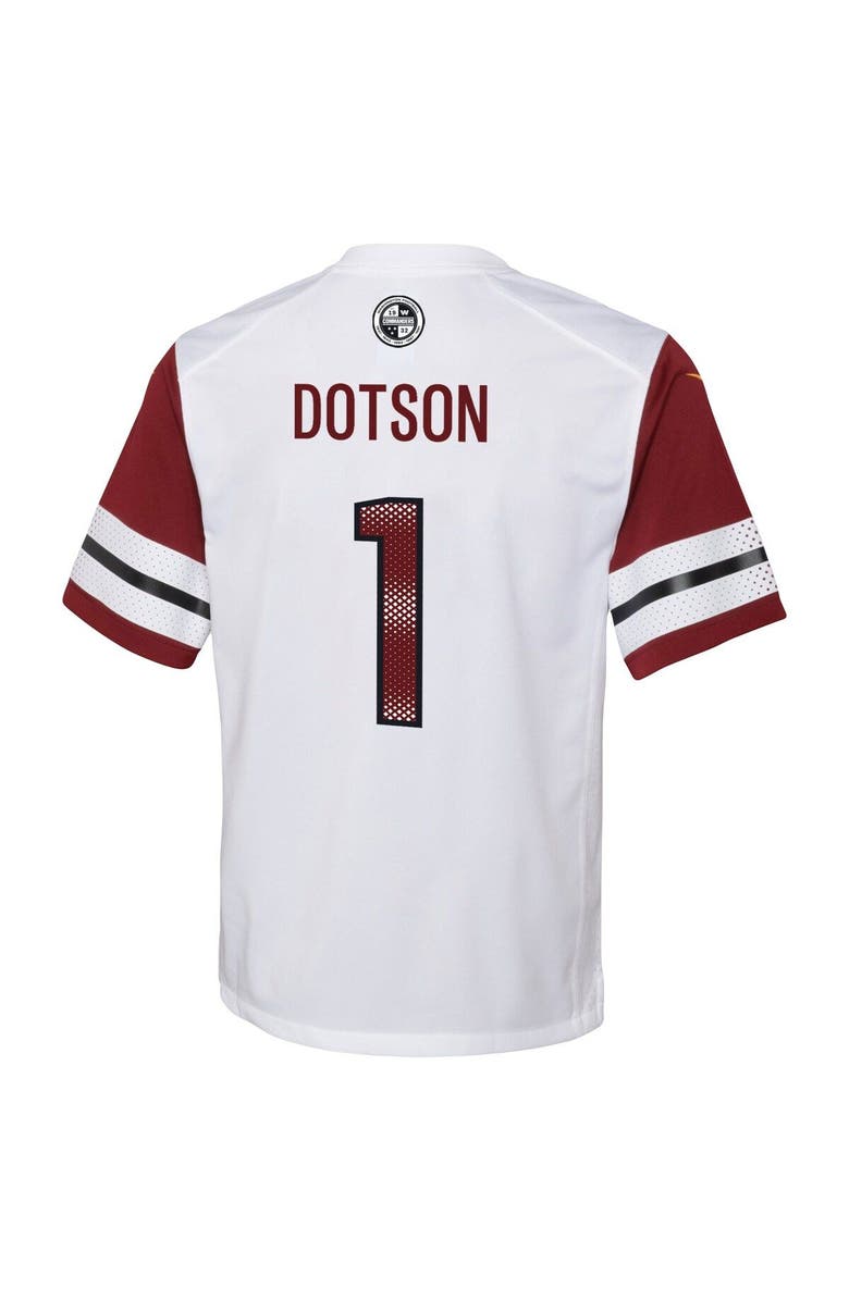 Nike Youth Nike Jahan Dotson White Washington Commanders Game Jersey, Alternate, color, 