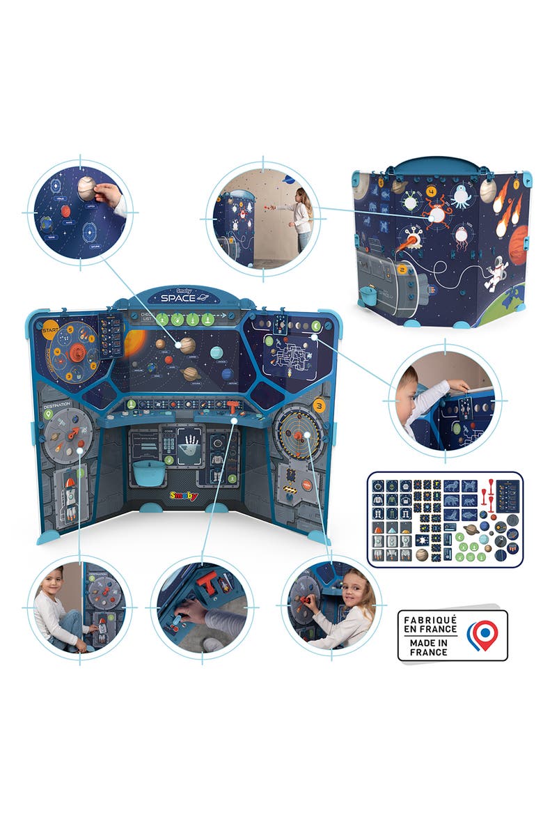 Smoby Space Center Cardboard Playset, Alternate, color, 
