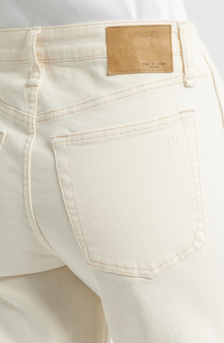 rag & bone Ruby Flare Jeans, Alternate, color, Ecru