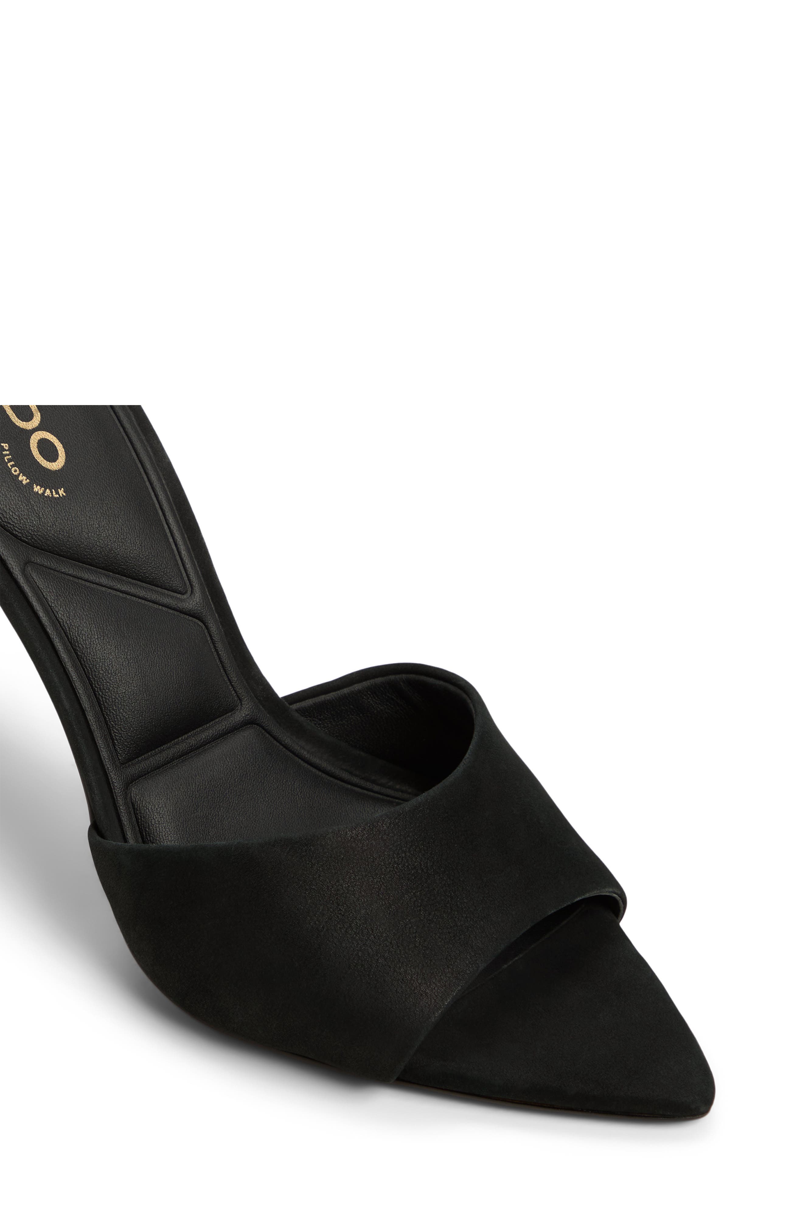 ALDO Seashella Pointed Toe Slide Sandal, Alternate, color, 