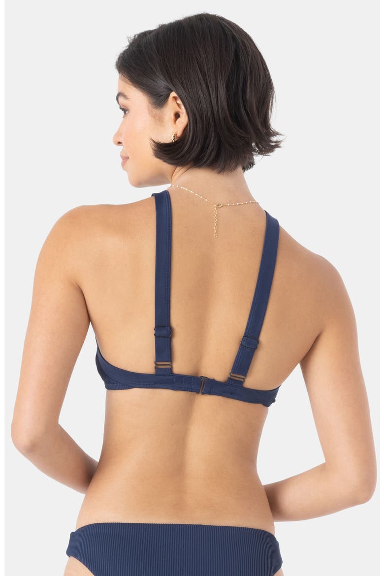 Love Rib Bikini Top, Alternate, color, MOOD INDIGO